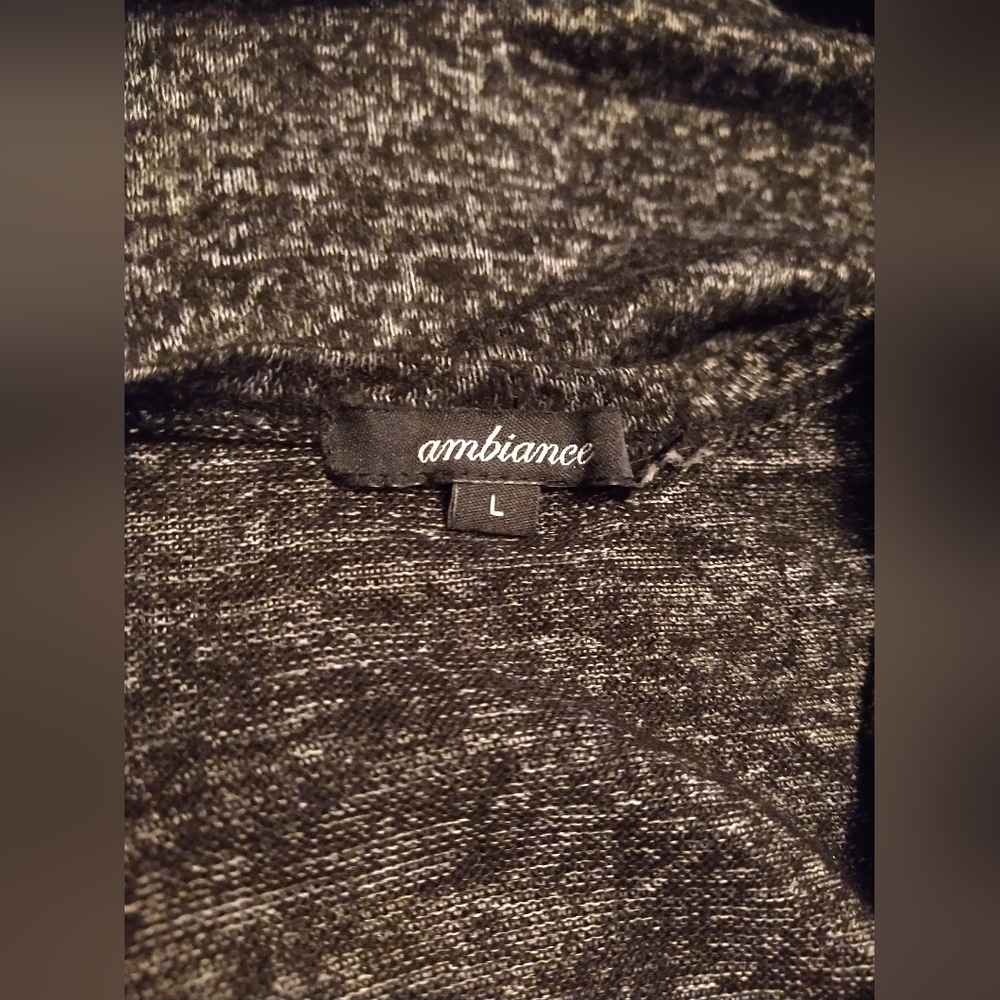 Women's long Ambiance cardigan with pockets - Picture 3 of 3